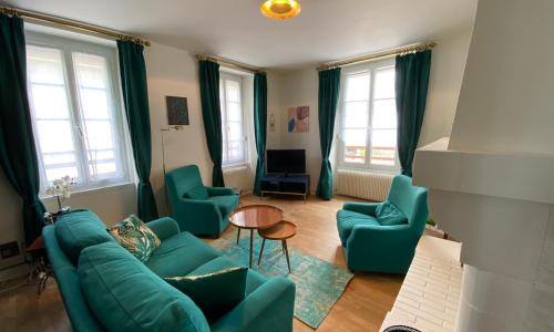 Appartement duplex Luc sur Mer, en face de la plage