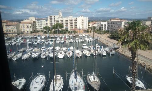 Appartement sur le port vue mer
