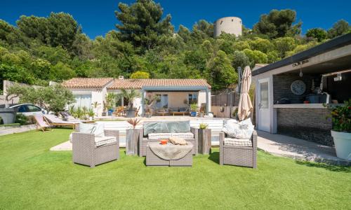 Magnifique villa climatisée avec piscine vue exceptionnelle