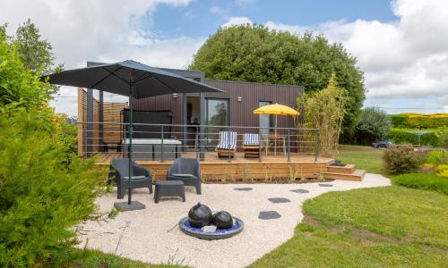 Tiny house spa terrasse 15min plage