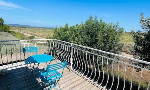 Jolie Studio avec terrasse belle vue calme et parking privé