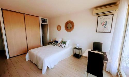 piscine, parking, vue mer, 23 m2