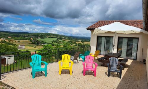 Villa avec magnifique point de vue 14 Personnes 230 m2