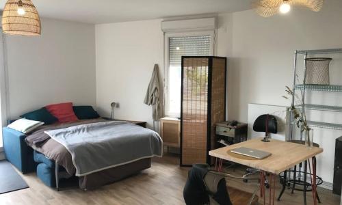 Grand studio accès direct à Paris