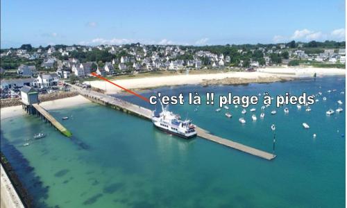 Appartement face plage parking privé