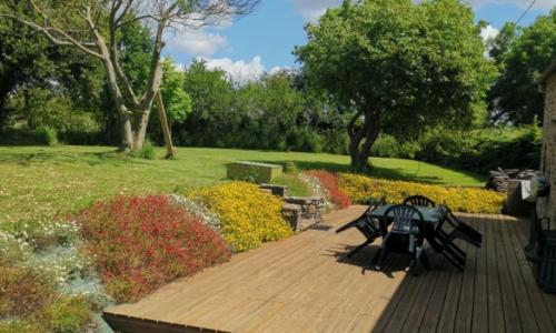 Maison au bord de la mer