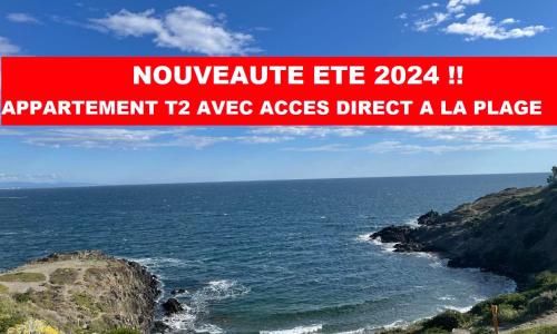 4OLI138 - Appartement acces direct plage