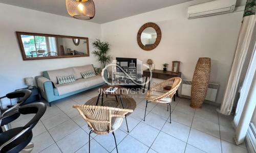 2P 2 min à pied plage de Juan-les-Pins