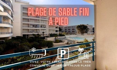 T2 Le Scintillant Plage-Parking-Terrasse-Piscine