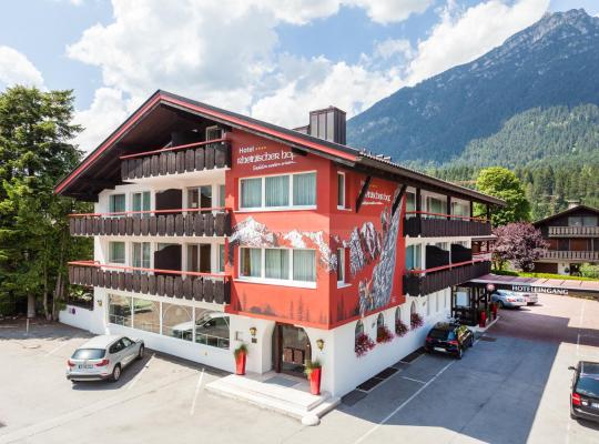 Hotel Rheinischer Hof, hotel di Garmisch-Partenkirchen