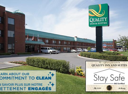 Quality Inn & Suites PE Trudeau Airport, hotel in Dorval