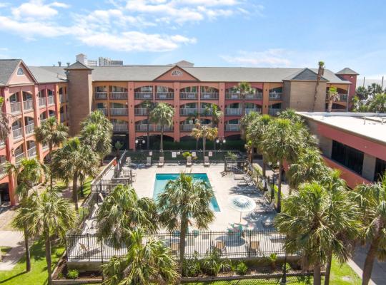 Beachfront Palms Hotel Galveston, hotel in Galveston