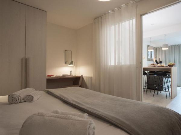 Le Génépy - Appart'hôtel de Charme : photo 7 de la chambre appartement 1 chambre standard - rez-de-chaussée avec terrasse