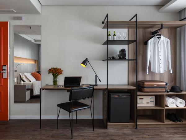 Intercity São Paulo Ibirapuera : photo 8 de la chambre premium casal - 1 cama queen