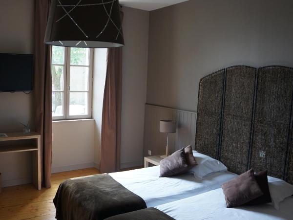 Saveurs De l'Abbaye : photo 1 de la chambre chambre lits jumeaux avec douche