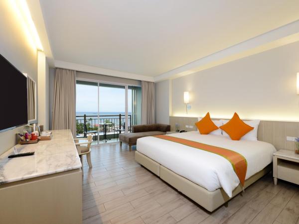Hisea Huahin Hotel : photo 3 de la chambre chambre lit king-size de luxe premier - vue sur mer