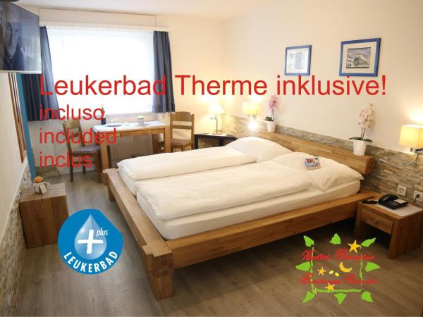 Hotel Paradis-Leukerbad-Therme : photo 3 de la chambre chambre double