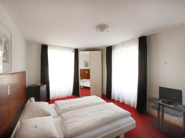Spalenbrunnen Hotel & Restaurant Basel City Center : photo 1 de la chambre chambre double ou lits jumeaux