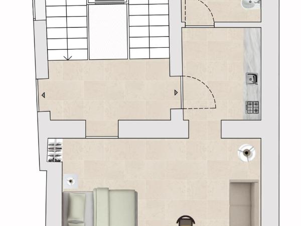 Re Federico Boutique Hotel : photo 1 de la chambre studio