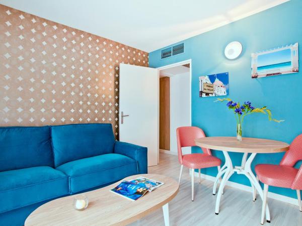 Residhome Nice Promenade : photo 2 de la chambre appartement standard avec balcon (4 adultes)