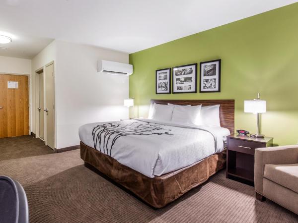 Sleep Inn Dallas Love Field-Medical District : photo 5 de la chambre chambre lit king-size avec douche - non-fumeurs