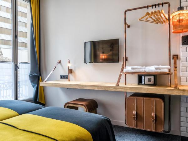 Hotel Restaurant Au Boeuf Couronné : photo 3 de la chambre chambre lits jumeaux