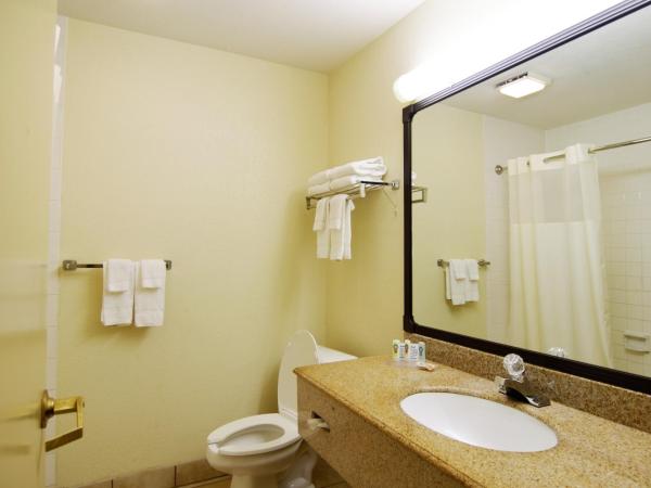 Quality Inn & Suites NRG Park - Medical Center : photo 4 de la chambre chambre avec 2 lits queen-size et balcon - non-fumeurs