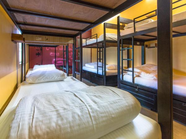 Backpackers Villa Mumbai : photo 5 de la chambre lit dans dortoir mixte de 8 lits avec climatisation