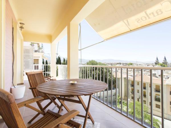 Hotel Carlos V : photo 8 de la chambre chambre lit queen-size avec baignoire spa