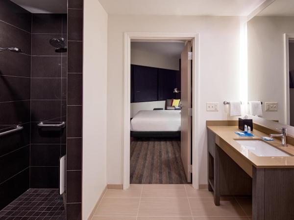 Hyatt House New Orleans Downtown : photo 5 de la chambre one-bedroom king suite with view and roll-in shower - disability access