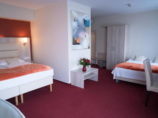 Hotel Rödelheimer Hof - Am Wasserturm : photo 3 de la chambre chambre familiale (4 adultes) 