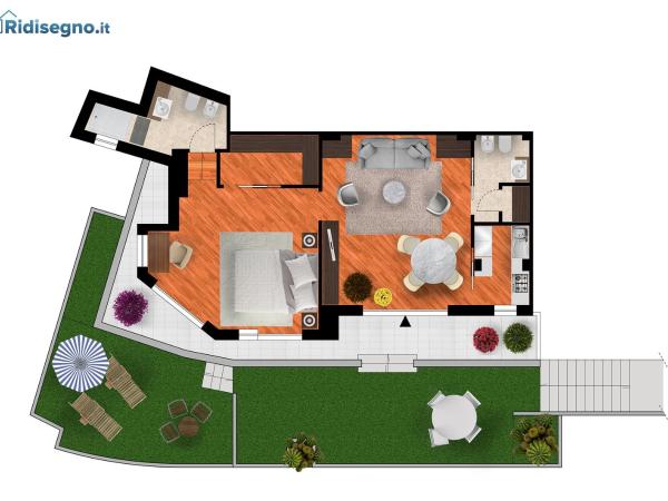 La Malandrina - Apartments & Suites : photo 2 de la chambre appartement 1 chambre avec vue sur la mer - bâtiment séparé