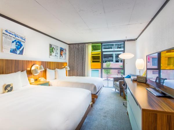 The Verb Hotel : photo 2 de la chambre chambre standard avec 2 lits queen-size