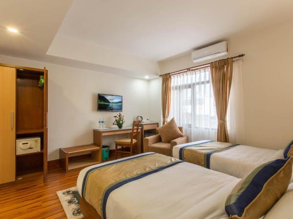 Oasis Kathmandu Hotel : photo 3 de la chambre chambre lits jumeaux de luxe avec navette aéroport gratuite