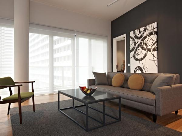 E&O Residences Kuala Lumpur : photo 7 de la chambre suite 1 chambre - Étage supérieur - vue sur tours jumelles