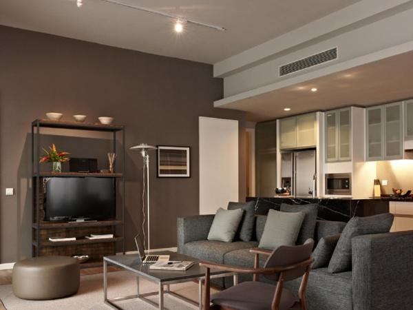 E&O Residences Kuala Lumpur : photo 5 de la chambre hébergement 2 chambres lit king-size et lit queen-size