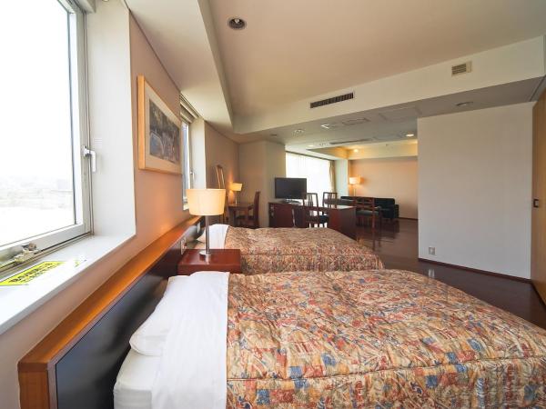 The Residential Suites Fukuoka : photo 2 de la chambre chambre lits jumeaux attribuée à l'enregistrement - fumeurs