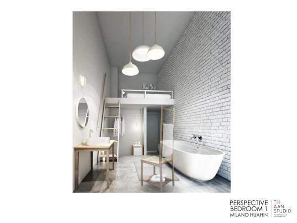 Milano Huahin : photo 10 de la chambre chambre familiale avec baignoire