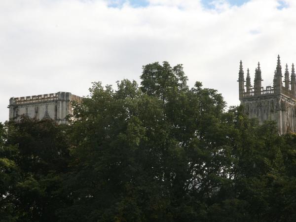 Gillygate Guest House : photo 4 de la chambre chambre lits jumeaux avec salle de bains privative séparée