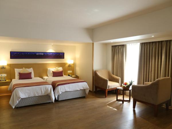 Sarovar Portico Rivera Ahmedabad : photo 9 de la chambre deluxe double or twin room (15% discount on food and soft beverage)