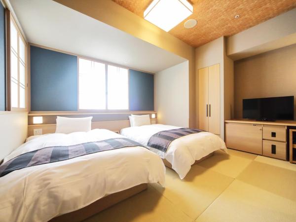 Onyado Nono Namba Natural Hot Spring : photo 2 de la chambre chambre lits jumeaux supérieure avec tatami