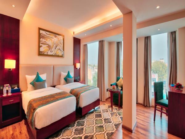 Golden Tulip Essential Jaipur : photo 1 de la chambre superior twin room (1+1 happy hour from 11am - 6pm)