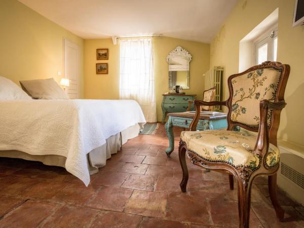 Château le Bouïs : photo 4 de la chambre chambre double ou lits jumeaux de luxe - vue sur parc