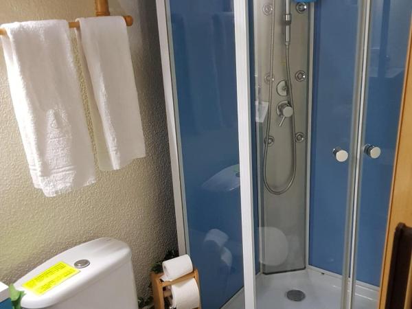 Pensión Leyre : photo 3 de la chambre chambre double ou lits jumeaux avec salle de bains privative