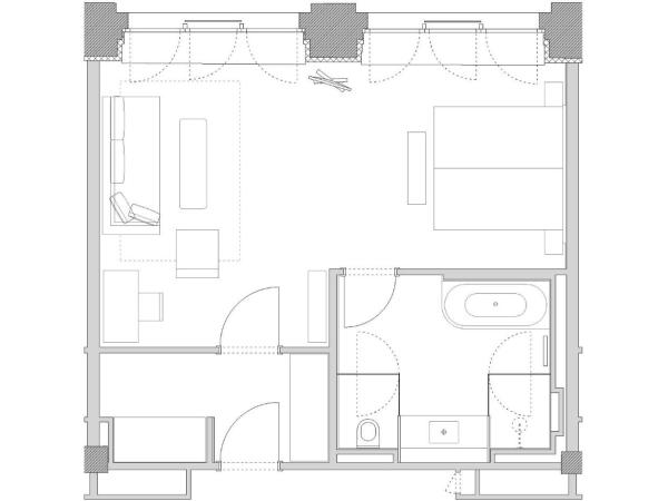 Orania.Berlin : photo 10 de la chambre suite junior avec vue (orania.50)