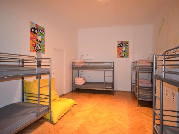 Travel&Joy backpackers : photo 2 de la chambre lit dans dortoir mixte de 8 lits