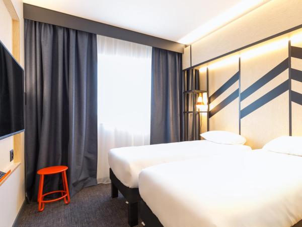 ibis Styles Geneve Palexpo Aeroport : photo 2 de la chambre chambre lits jumeaux standard