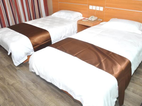 Thank Inn Chain Hotel Shandong Qingdao Junfeng Road : photo 2 de la chambre chambre lits jumeaux standard - citoyens chinois continentaux