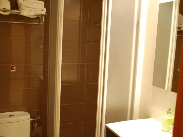 Hostal Las Flores Ramblas : photo 3 de la chambre chambre double ou lits jumeaux avec lit d'appoint