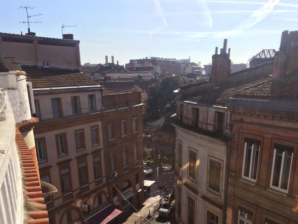 Hotel Ours Blanc - Wilson : photo 2 de la chambre chambre double avec terrasse